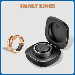 Smart Rings Intelligent Sleep Monitoring for Men And Women Waterproof Multifunctional Health Care Sports Ring Fitness Tracker 240422