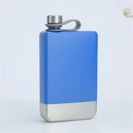 Hip Flasks Small Flagon Safe Convenient Army Green MaBlack Food Grade Stainless Steel Flask Fashionable Portable Red