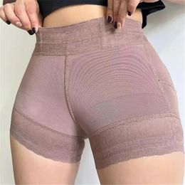 Fajas Colombianas Girdles Tummy Control Panties Lift Up Butt Lifter Body Shaper Waist Trainer Shapewear Women Booty Hip Enhancer 240426