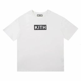 Good Quality KITH FW Box Fashion T Shirt Men 1 1 KITH Women Oversized T Shirt Graphic Tees Skateboard Shirts Men Clothing 240420