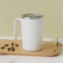 Mugs 350ml Stainless Steel Automatic Mixing Milk Cup Magnetic Stirring Coffee Mug Travel Rechargeable Chocolate