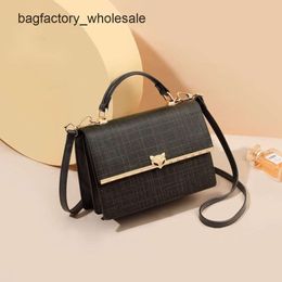 Best Selling Handbag Novel 80% Factory Wholesale Golden Fox Bag Womens New Versatile Crossbody Fashion One Shoulder Handheld Popular Organ Small Bag