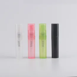 Storage Bottles 200/100Pcs/Lot Plastic Spray Bottle Small Cosmetic Packing Atomizer Perfume Atomizing Liquid Container