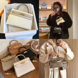 New 2024 Summer Premium 2nd Generation Bag Togo Cowhide Fashion Mini Handbag One Shoulder Crossbody Original Quality