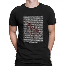 Men's T-Shirts PipeBomb Promotion CM PUNK T-shirt Grunge O-neck TShirt Polyester Short Slave T240425