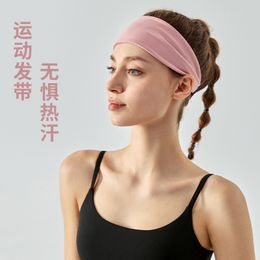 Ningbo Dashu Hair Band Sweat Absorbing Scarf Summer Yoga Fitness Band Summer Girls Sports Running Headband 240124