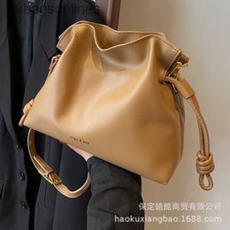 High Quality Original Designer Bags for Loeweelry Popular Drawstring Underarm Bucket Bag for Womens Bag New Minimalist Versatile Single Shoulder with Brand Logo