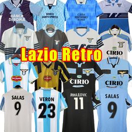 Retro LAZIOS SOCCER Jerseys KLOSE SERGEJ Commemorative Edition NESTA Home maglietta da calciatore 00 01 15 16 18 19 91 92 94 95 98 99 00 1989 2014 long sleeve 1999 16 18