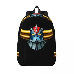 Backpack UFO Robot Grendizer Goldorak Travel Canvas Men Women School Laptop Bookbag Mazinger Z College Student Daypack Bags