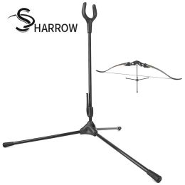 Darts 1pc Recurve Bow Stand Detachable Portable Kick Rack Outdoor Sports Shooting Archery Hunting Bow Holder