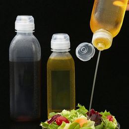 Storage Bottles 1000ML Squeeze Seasoning Multifunction Sauce Oil Bottle Screaming Control High Temperature