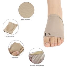 Flat Feet Ortic Plantar Fasciitis Arch Support Sleeve Cushion Pad Heel Spurs Foot Hallux Valgus Braces Orthopedic3474433