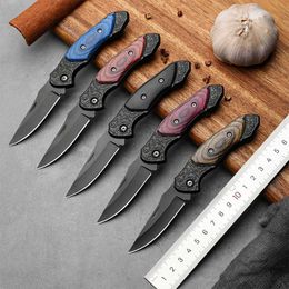 Portable Outdoor Folding Knife for Household Use Self Defence Military Tactical Survival Multifunction Knife Hunting and Fishing