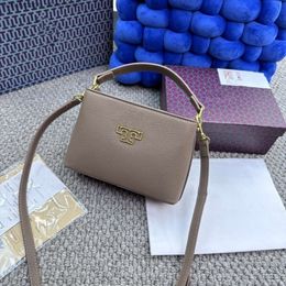 Luxury Handbag Designer Women's Brand Bag High Soft Leather Bag New Light Handbag Small Square and Minimalist Shoulder