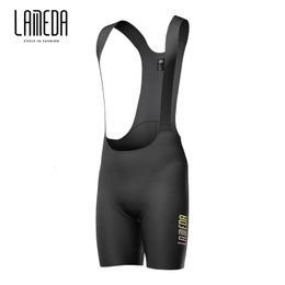 Lameda Cycling Shorts Mens Summer Cycling Strap Shorts Bicycle Road Bike Shorts Mountain Bike Quick-dry Breathable Bib Shorts240417