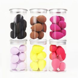Puff 8Pcs Mini Makeup Sponge Face Beauty Cosmetic Powder Puff for Foundation Cream Concealer Make Up Blender Tool with Storage Box