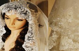 Bridal Veils White Ivory Wedding Lace Edge Sluier Bride Veil Velos De Novia Largos Accessories7431153