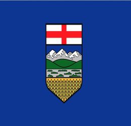 Canada Flag of Alberta 3ft x 5ft Polyester Banner Flying 150 90cm Custom flag outdoor1639486