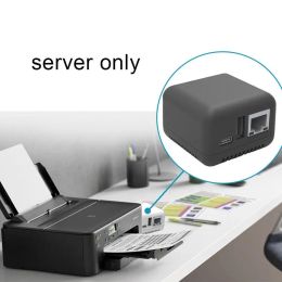 Accessories Network Print Server with 1x 10/100 Mbps RJ45 LAN port WiFi Network Function USB 2.0 Port BT 4.0 Support for Windows XP Android