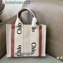 Printed Tote Cloee Totes Bags Woody Designer Bag 2024 Evening Leisure Japanese Summer Canvas Letter Shopping Large Capacity Fashion Vers L2JV