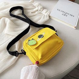 Shoulder Bags Mini Canvas Crossbody For Women Small Female Handbags Messenger Bag Korean Lady Student Flap Phone Purses