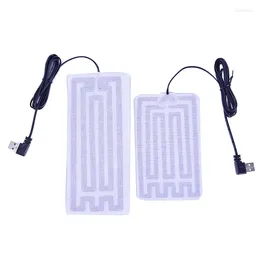Carpets 1pc Heating Pad Hand Warmer Heated Insole USB Film Electric Heat Mat
