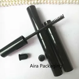 Storage Bottles Empty Black Mascara Tube Top Grade Eye Beauty Tool 3ML DIY Plastic Cosmetic Eyelash Cream Refillable Container 50pcs/lot