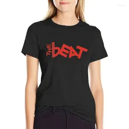 Women's Polos The English Beat (Logo) T-shirt Tops Oversized T Shirt For Women