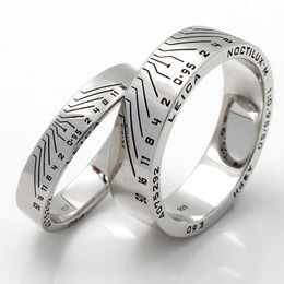 Band Rings Customized design camera lens photographer Shutterbug E60 sterling silver ring Q240427