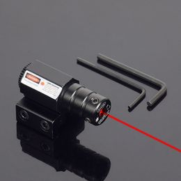 Red Dot Laser Sight For Gun Adjust 11mm 20mm Picatinny Rail For HuntIing 50-100 Metres Range 635-655nm