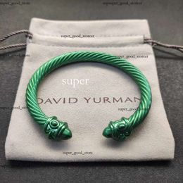 New 2024 DY Desginer David Yurma Jewellery Top Quality Bracelet Simple And Elegant Popular Woven Twisted Rope Fashion Ring David Bracelet Punk Jewellery David Size 2 321