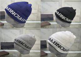 Warm Brand Beanies For Women Men Winter Designer Knit Caps Luxury Beanie Street Hats Bonnet Black White Skull Cap3302098