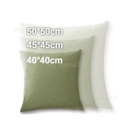 Cushion/Decorative Universal 40*40 45*45 50*50 Cover Cotton Linen Plain cases Decorative Living Room Cushion Covers For Sofa Home Car