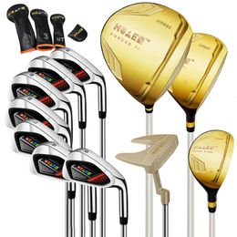 Beginner s Practice High end Titanium Alloy Club Set Complete of Golf Clubs
