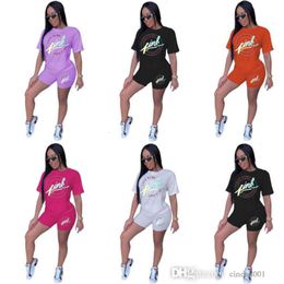 Plus Sizes 4XL Women Tracksuits Two Pieces Set Designer 2024 New Large T-shirt Shorts Suit Letters Printed Sports Suits Sportwear