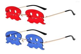 Sunglasses Funny Rimless Octopus For Women And Men Novel Halloween Cosplay Party Glasses Trendy UV Protection Sun6002064