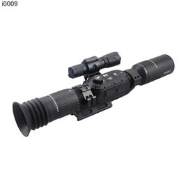 Original 4k 3-24x Digital Night Vision Scope Wifi Ios Android with 10w 850nm Infrared Flashlight