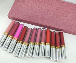 Maquillage brand Makeup liP gloss 12colorset maquillage lipgloss make up set lips Liquid lipstick5134567