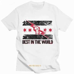 Men's T-Shirts Fun Cm Punk T-shirt American Professional Wrestler Fashion T-shirt Summer Short Slave Gift T-shirt Retro Loose T240429