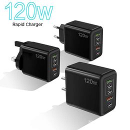 Multi Port Fast USB Mobile Phone Charger 120W Adapter