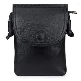 Bag Genuine Leather Women Messenger Bags High Quality Cow Shoulder Casual Small Wallets Clutch Cash Pocket