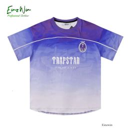 Trapstar T-Shirts Mens Football Jersey Tee Women Summer Casual Loose Quick Drying T Shirts Short Sleeve Tops 387 999