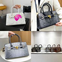 Designer Aabirdkin Totes Crocodile Pattern Crossbody Women's One Shoulder Handheld Big Bag Bags 90Wq s Original Quality