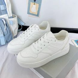 Casual Shoes Women Fashion Breathable Walking Mesh Flat Tennis Sneakers Gym Vulcanised White Female Footwear