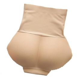 Women Underwear Lingerie Slimming Tummy Control Body Shaper Fake Ass Butt Lifter Briefs Lady Sponge Padded Butt Push Up Panties 240426