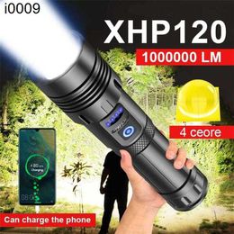 Original Super Most Powerful Led Flashlight High Power Torch light Rechargeable Tactical flashlight Camping Lamp