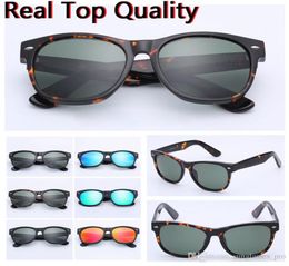 fashion womens sunglasses mens design sun glasses men women eyeglasses uv protection real glass lenses with leather case and red l9504711