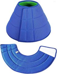 Dog Apparel Cone | Breathable And Adjustable Pet Recovery Collar Cat Easy To Eat Drink Elizabethan Protective Wound H