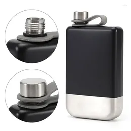 Hip Flasks 9 Oz Leakproof Stainless Steel Flask Whisky Wine Portable Bottle For Outdoor Camping Backpacking Travel