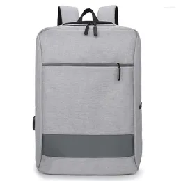 Backpack USB Charging Waterproof Women's Outdoor Travel Schoolbags Computer Package Fashion Casual Woman Backbags